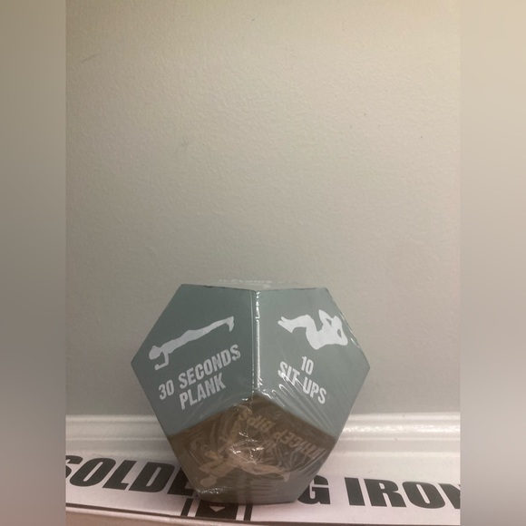 TIKTOK Portable Fitness Jumbo Foam Exercise Sports Dice New - Picture 5 of 5